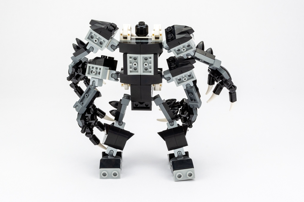 LEGO Review Spiderjet VS Venom Mech 03
