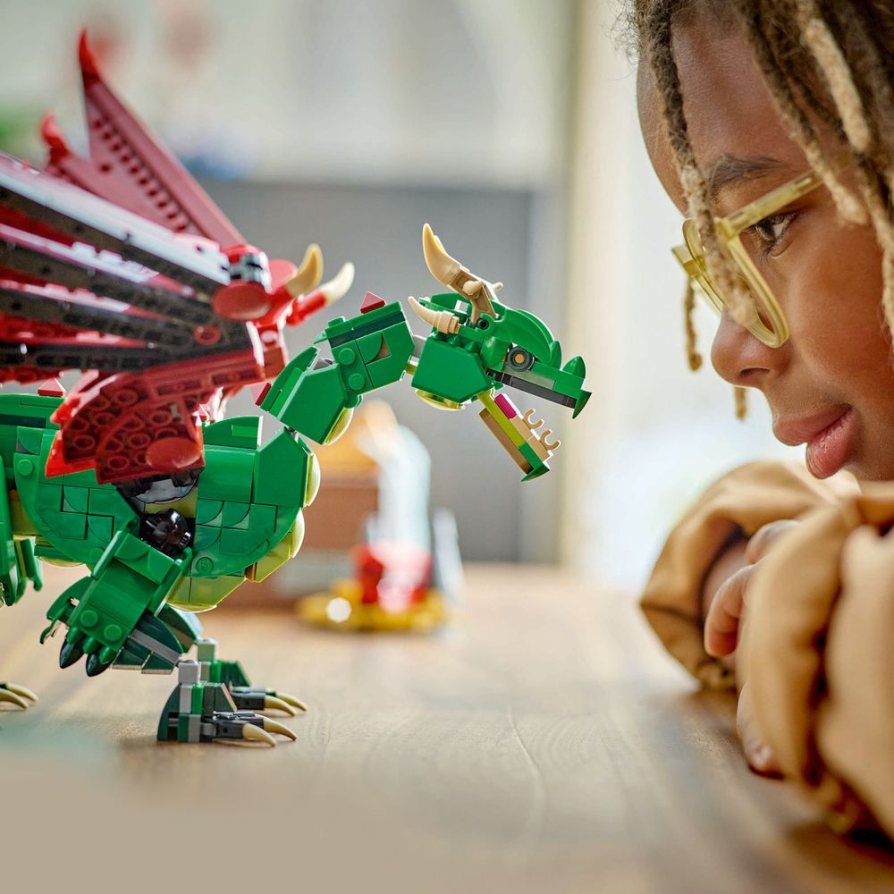 LEGO Creator 3 in 1 31161 Green Dragon 3