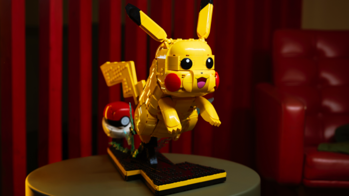 Capturing LEGO Pikachu’s ‘spark’ was the key to the Pokémon set
