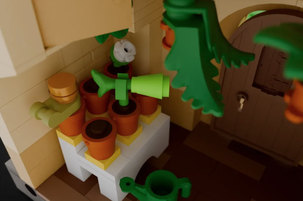 LEGO Ideas Plants vs. Zombies – Diorama 6 1024x679