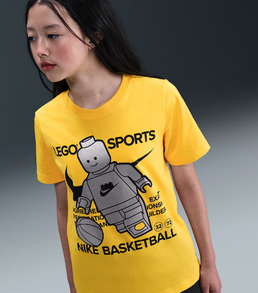 LEGO x Nike yellow T shirt 2