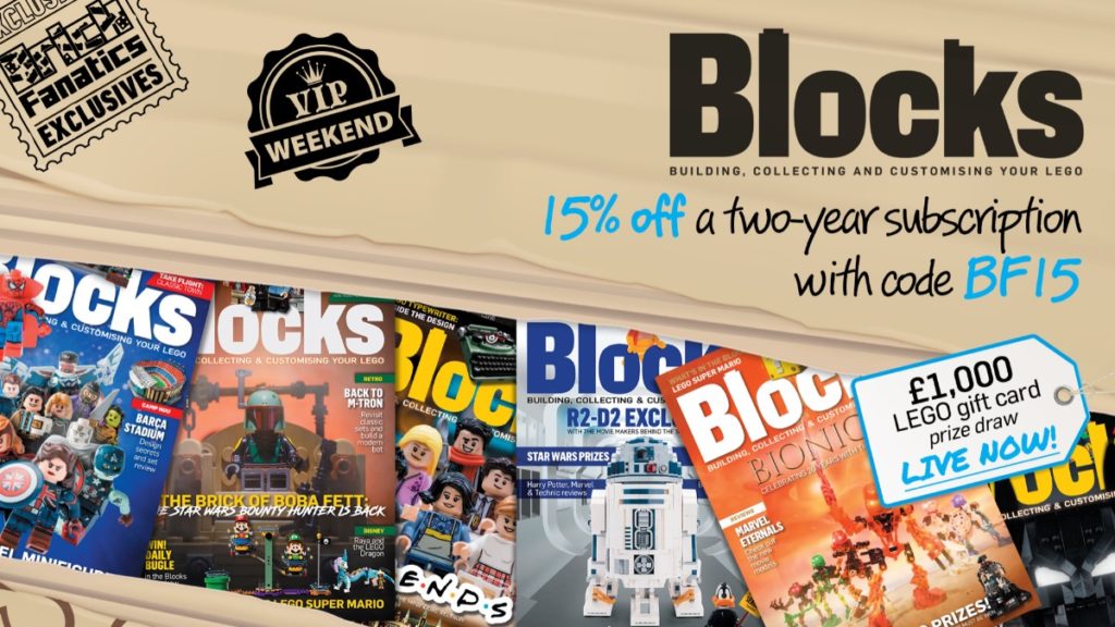 Blocks magazine LEGO VIP Weekend exclusive offers reveal featured 1024x576