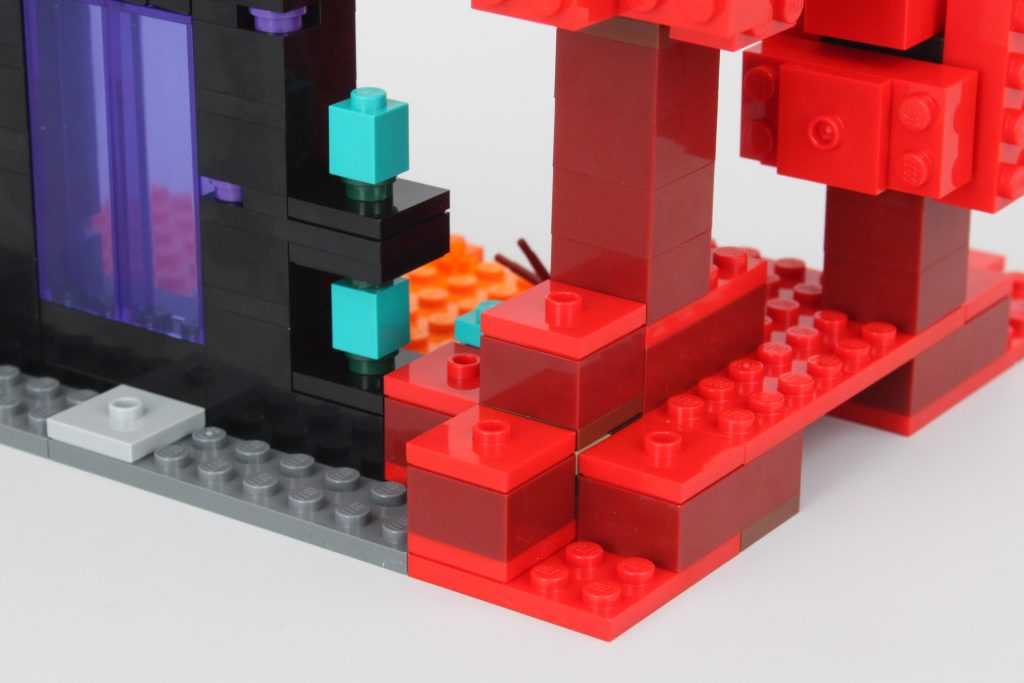 LEGO Minecraft 21255 The Nether Portal Ambush review 12 1024x683