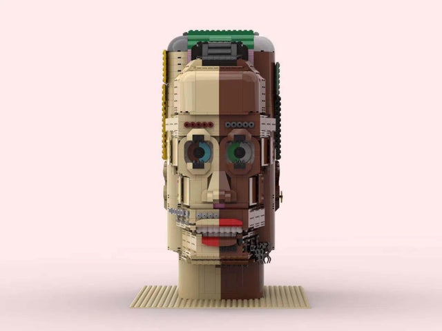LEGO robot helps children talk about mental health