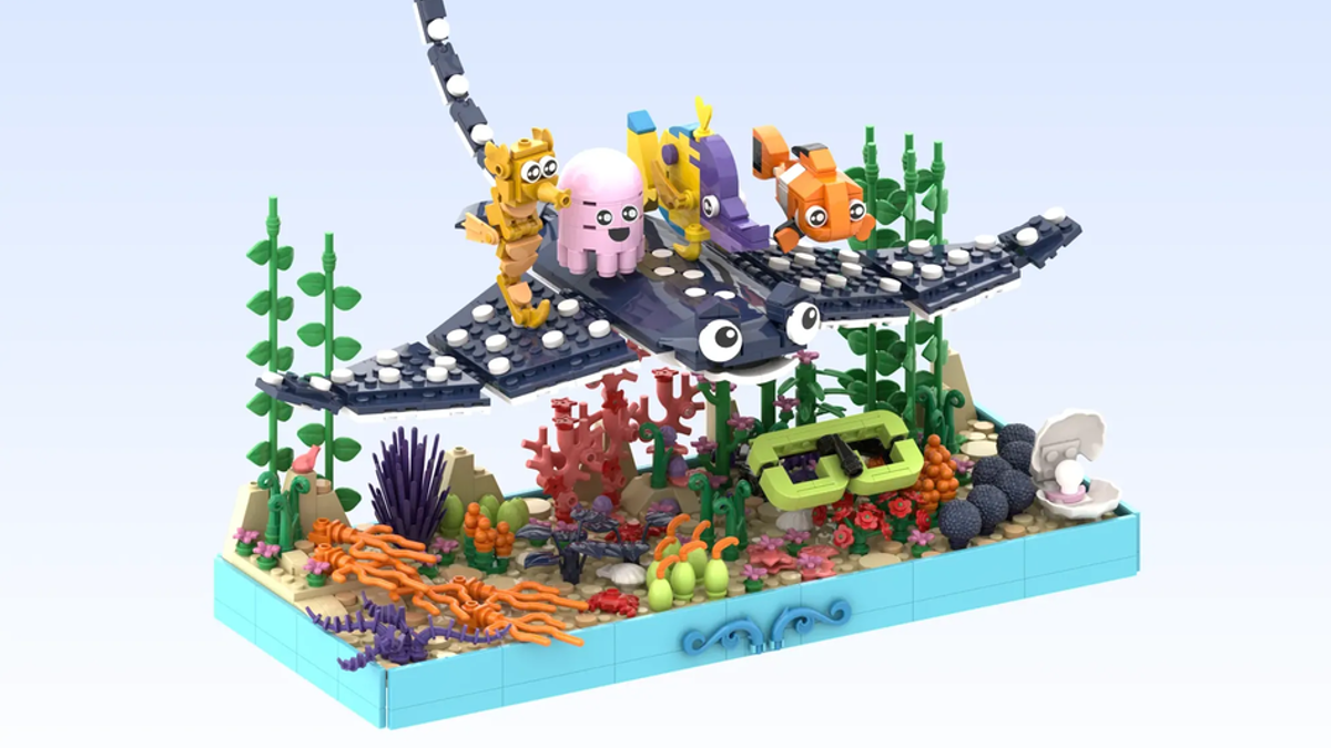 LEGO Ideas Finding Nemo – First Day of School trawls up 10K supporters