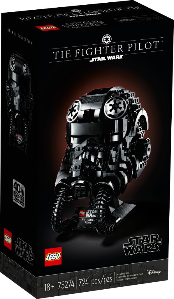 LEGO Star Wars 75274 TIE Fighter Helmet 1