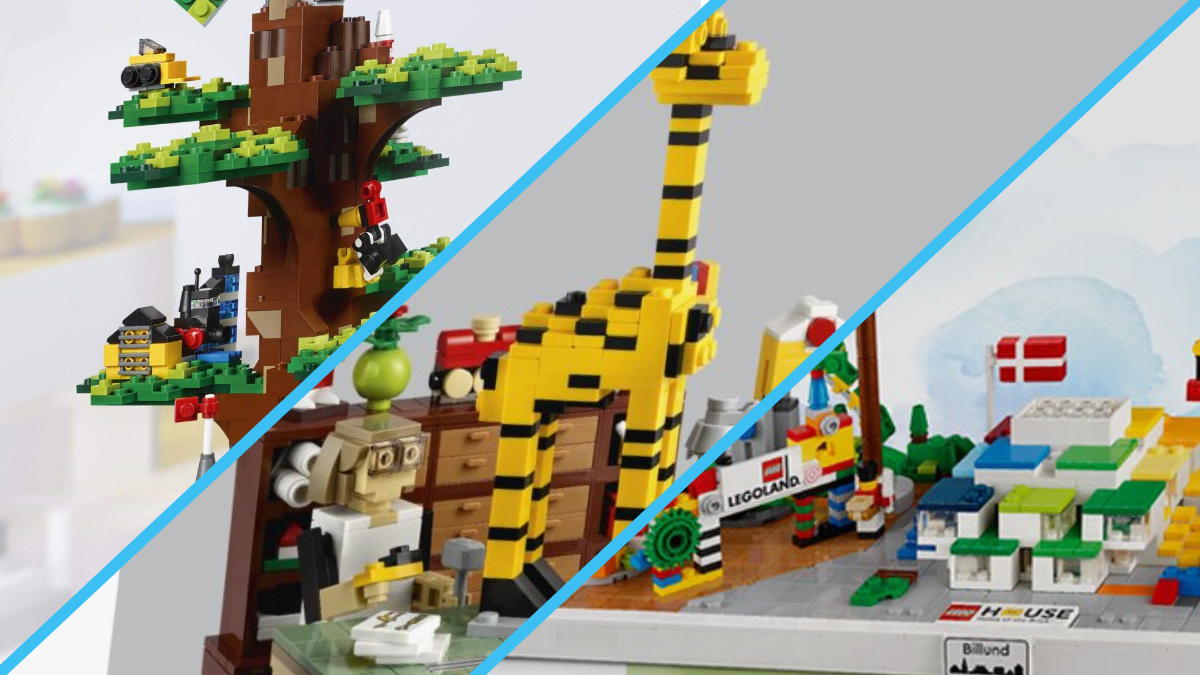 How are the topics of exclusive LEGO House sets decided?