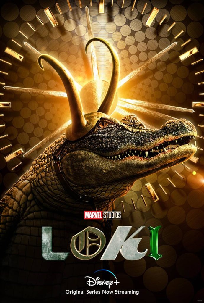 Marvel Loki alligator poster