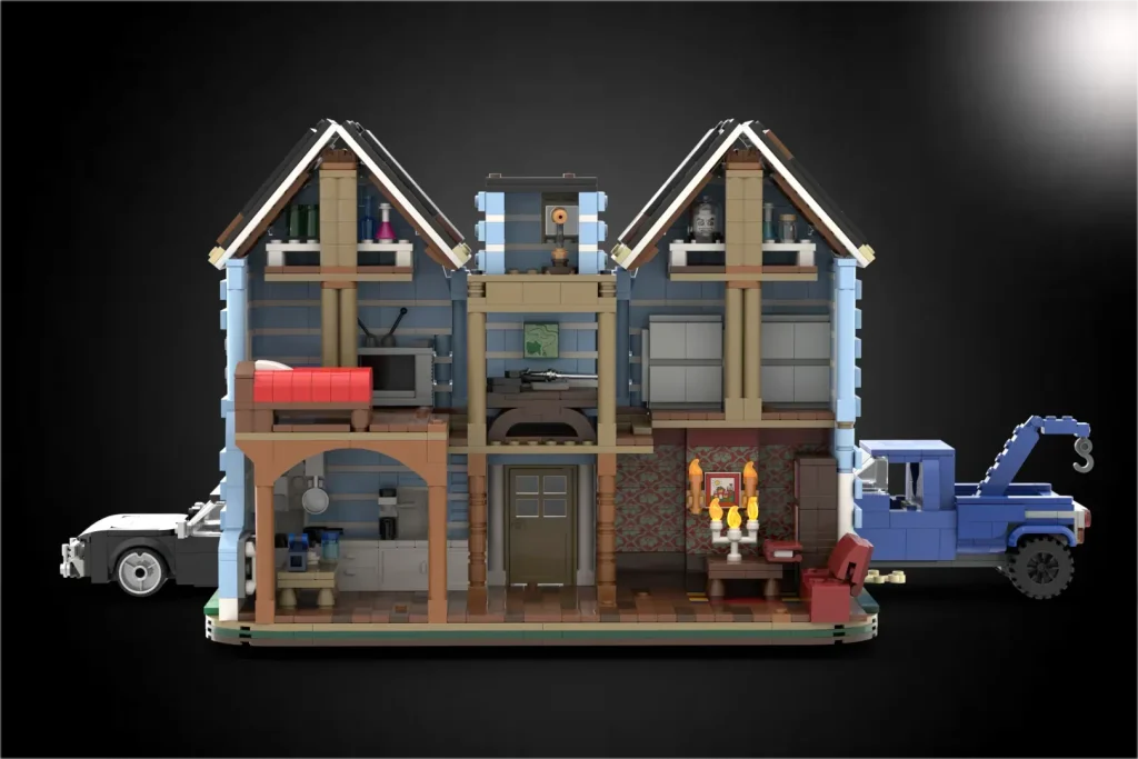 LEGO Ideas Supernatural Bobbys House Singer Auto 2 1024x683