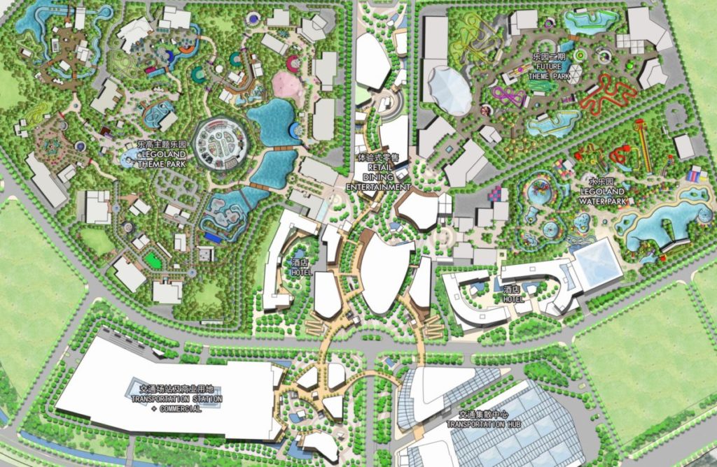 LEGOLAND Shenzhen Resort map 1024x668