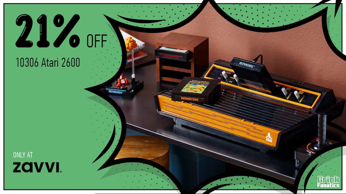 Zavvi's latest sale includes massive saving on LEGO Icons 10306 Atari 2600