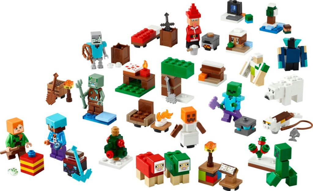 LEGO Minecraft 21280 Advent Calendar 2025 6 1024x627