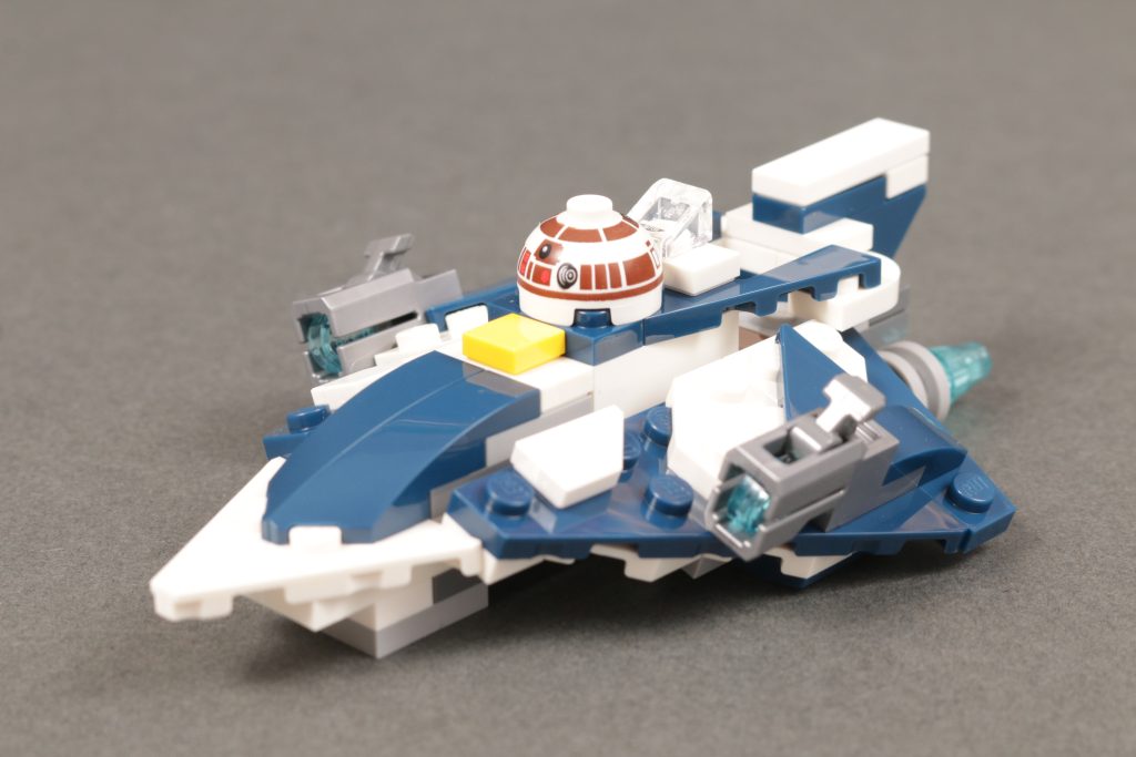 LEGO Star Wars 75400 Plo Koons Jedi Starfighter Microfighter review 5 1024x683