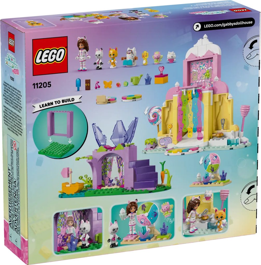 LEGO Gabbys Dollhouse 11205 Sweet Treat Mountain Kitty Garden 9 1006x1024
