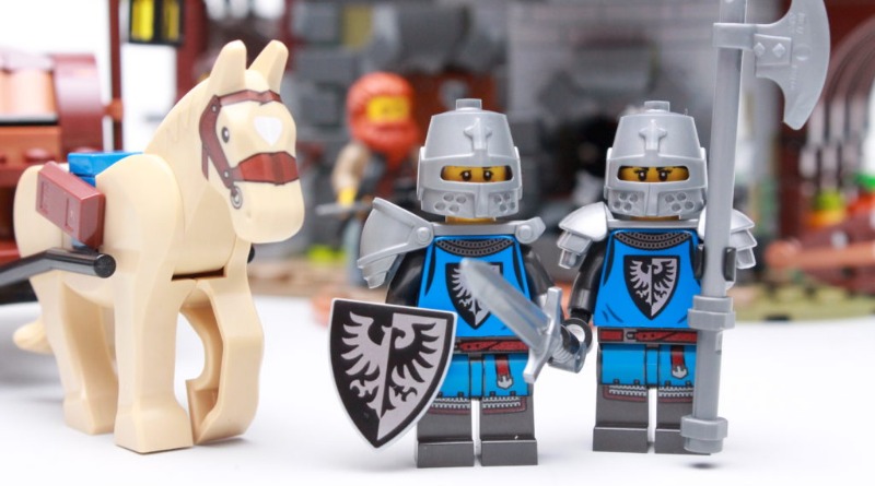Why did LEGO choose the Black Falcons for 21325 Medieval Blacksmith?