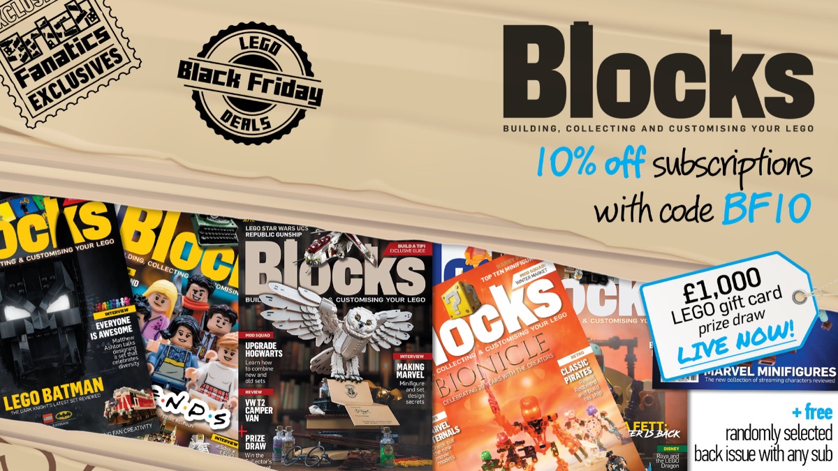 Save 10% on Blocks magazine subscriptions this Black Friday