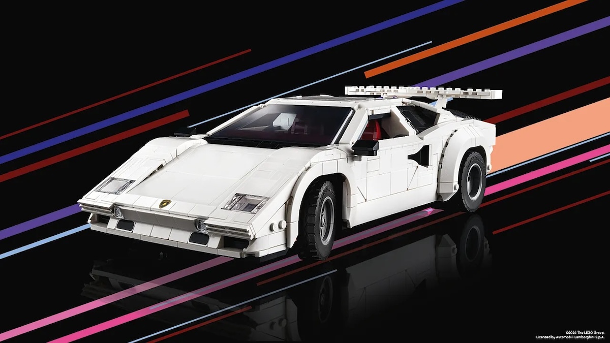 Mistake in LEGO Insiders Lamborghini Countach poster spotted, a year after release