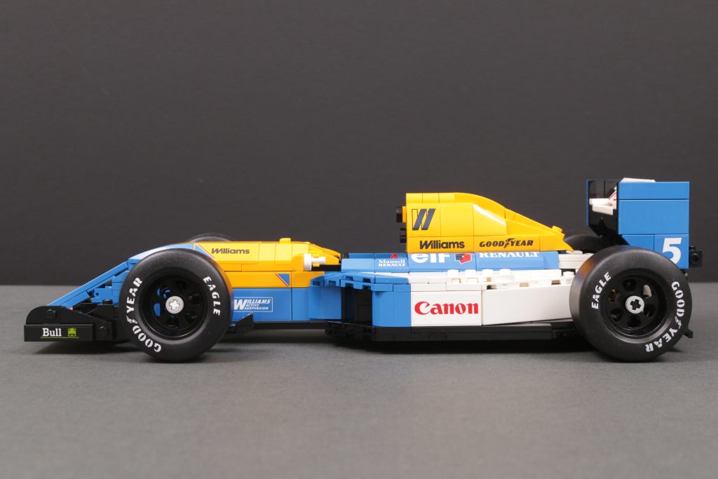 LEGO Icons 10353 Williams Racing FW14B Nigel Mansell review 24 1024x683