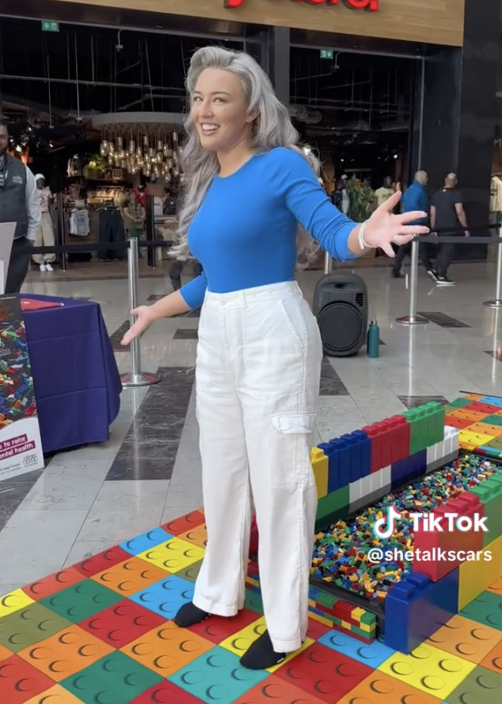 She Talks Cars LEGO Walk