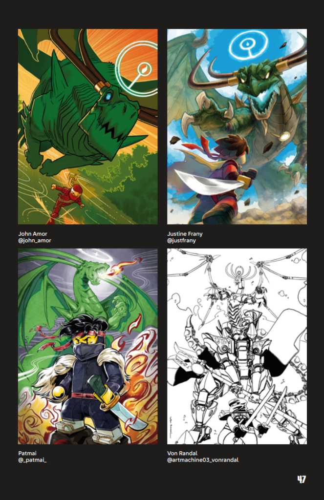 LEGO NINJAGO legends the land of monsters comic page 663x1024