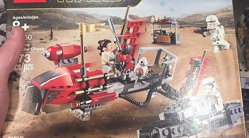 LEGO Star Wars: The Rise of Skywalker 75250 Pasadana Speeder Chase found at Target