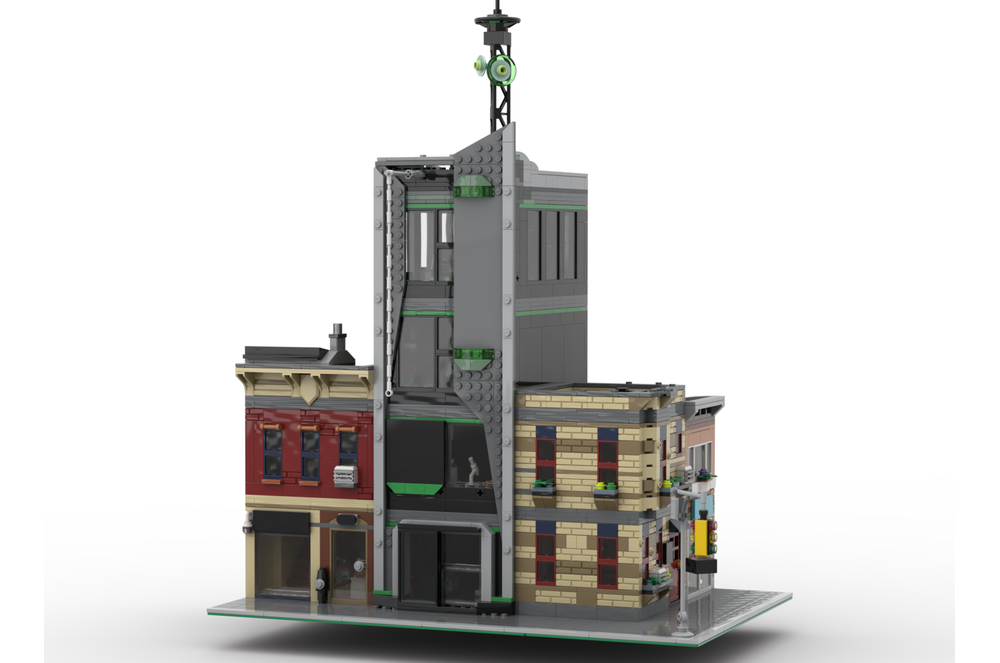 mexwhite modular lego 76324 76317