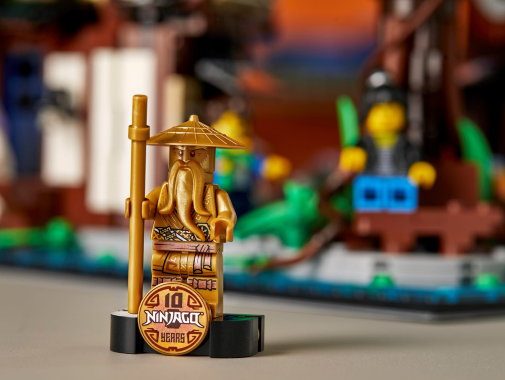 71741 LEGO NINJAGO city gardens gold wu