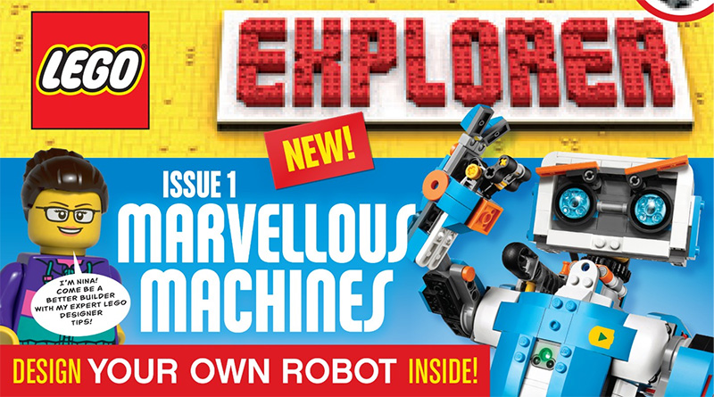 LEGO Explorer magazine launching tomorrow